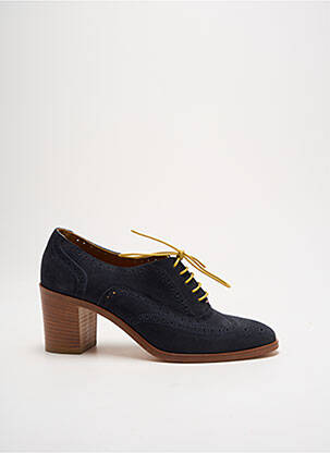 Derby-uri nubuc toc de 4 la 6 cm albastru PAUL SMITH femeie
