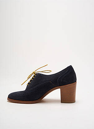 Derby-uri nubuc toc de 4 la 6 cm albastru PAUL SMITH femeie