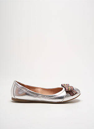 Balerine material neted toc plat până la 3 cm argintiu PAUL SMITH femeie
