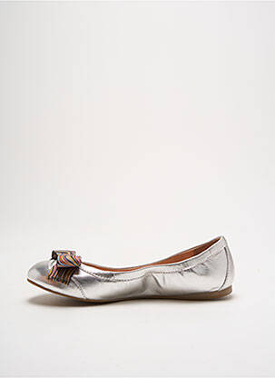 Balerine material neted toc plat până la 3 cm argintiu PAUL SMITH femeie