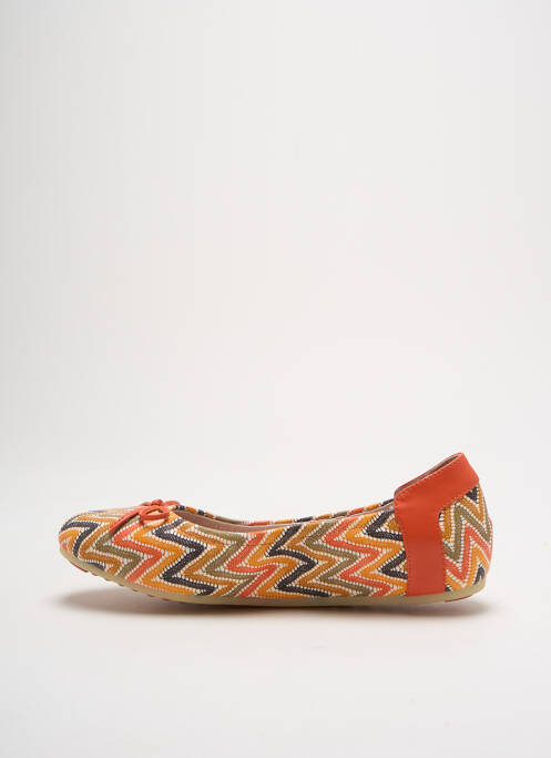 Balerine portocaliu COULEUR POURPRE femeie