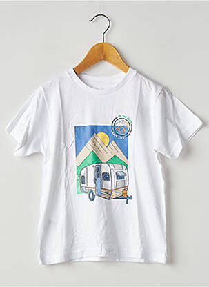 Tricou alb MAYORAL băiat