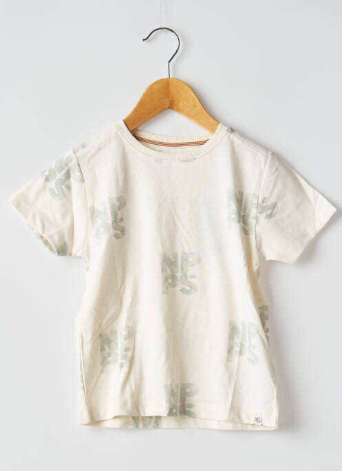 Tricou bej NOPPIES băiat