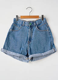 Șort țesătură denim talie elastică albastru TIFFOSI fată