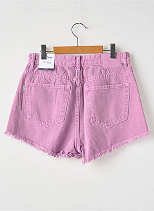 Șort țesătură denim talie elastică violet TIFFOSI fată