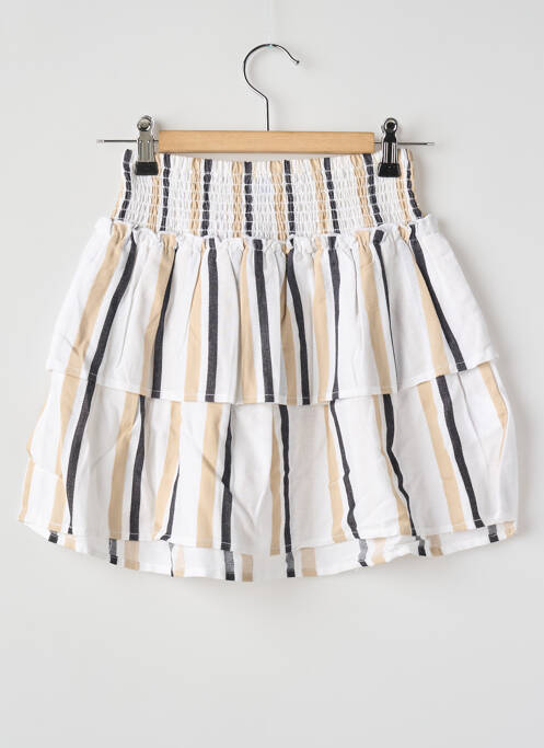 Fustă scurtă alb MAYORAL fată