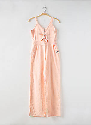 Salopetă-pantalon portocaliu BOBOLI fată