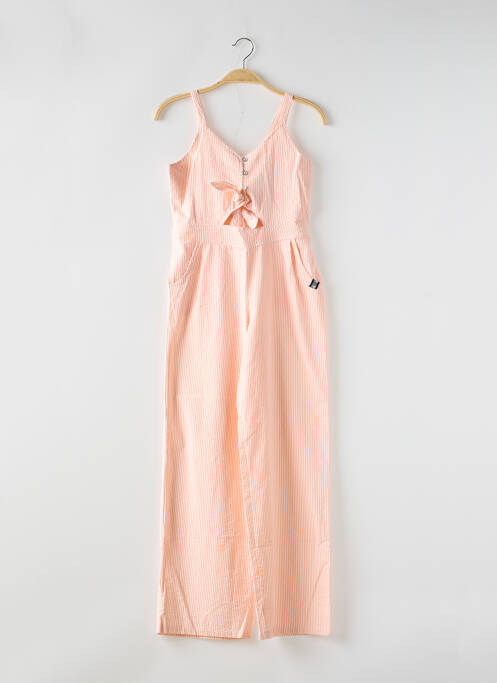 Salopetă-pantalon portocaliu BOBOLI fată