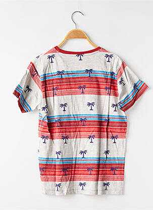 Tricou imprimeu fantezie mâneci scurte roșu J AND CO băiat