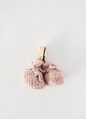 Papuci/pantofi de casă vârf rotund vârf rotund roz BABY'S ONLY copil