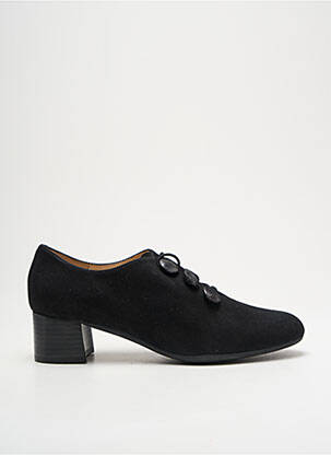 Mocasini vârf rotund toc de 4 la 6 cm negru BRENDA ZARO femeie