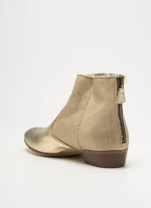 Botine/Ghete auriu MELINE femeie