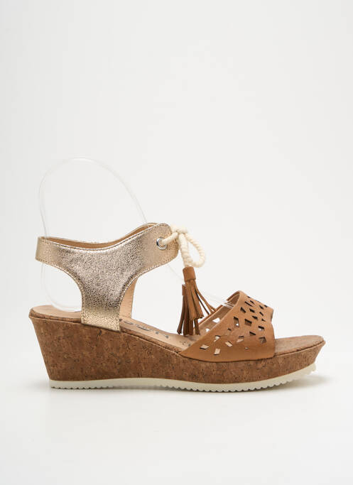 Sandale/Pantofi decupați maro MADISON femeie