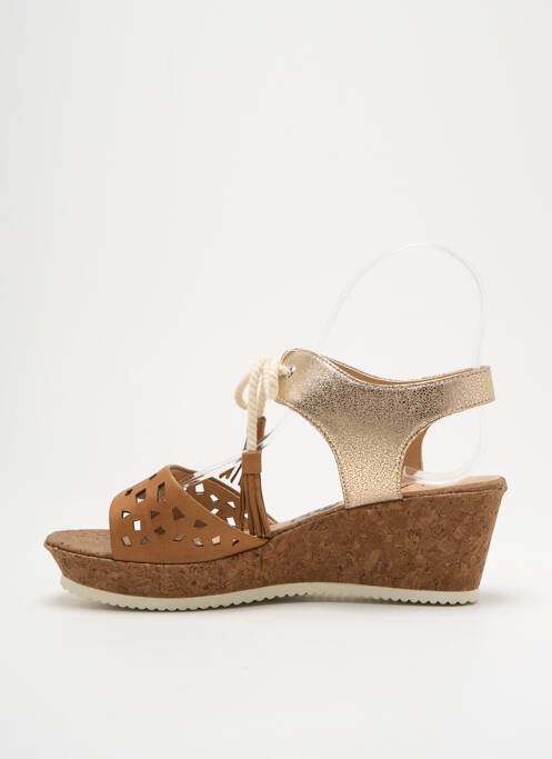 Sandale/Pantofi decupați maro MADISON femeie