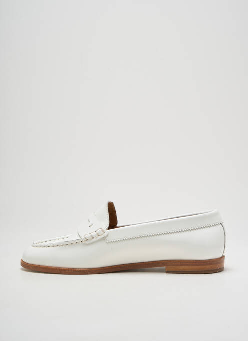 Mocasini alb TRIVER FLIGHT femeie