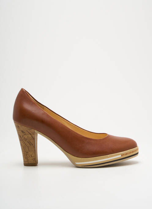 Pantofi cu toc maro GABOR femeie