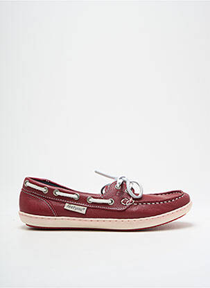 Pantofi de barcă roșu FEETYOU femeie