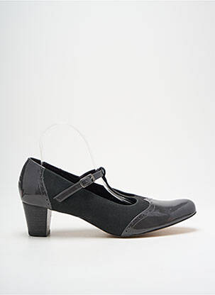 Pantofi cu toc gri HASLEY femeie