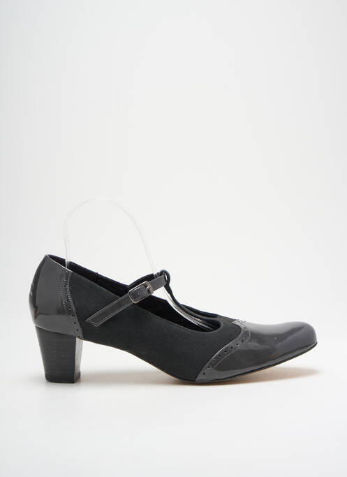 Pantofi cu toc gri HASLEY femeie