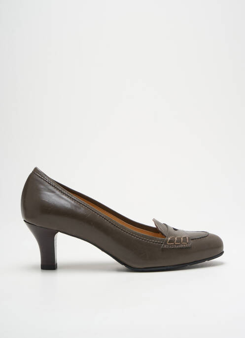 Pantofi cu toc verde JOHN GREY femeie