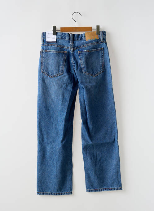 Blugi cu croială dreaptă albastru TIFFOSI fată