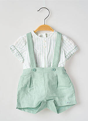 Set pantaloni tip de tricou verde MAYORAL fată