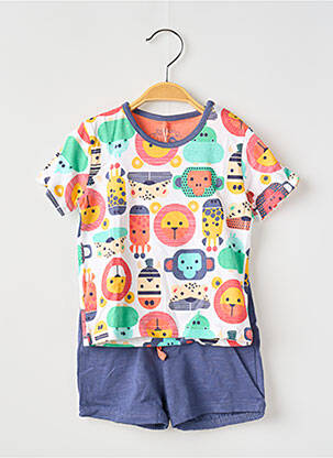 Set șort albastru BOBOLI băiat