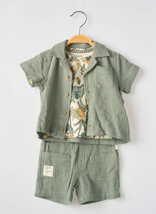 Set șort verde NOPPIES băiat
