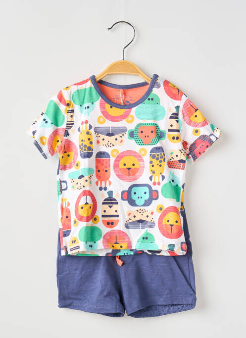 Set șort albastru BOBOLI băiat