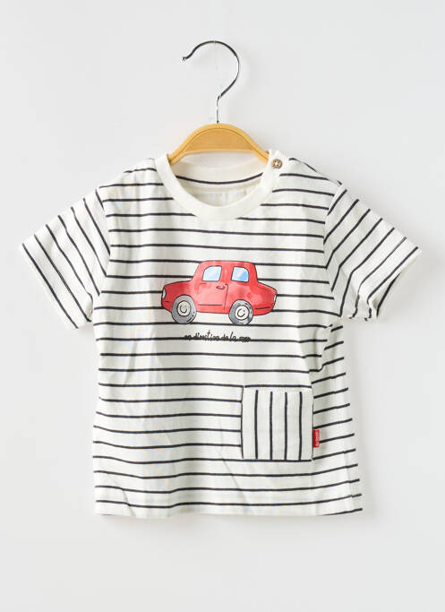 Tricou alb MAYORAL băiat