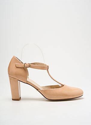 Pantofi cu toc bej GADEA femeie