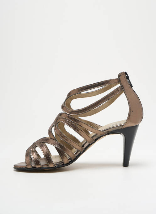 Sandale/Pantofi decupați maro J.METAYER femeie