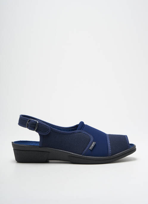 Papuci/Pantofi de casă albastru FARGEOT femeie