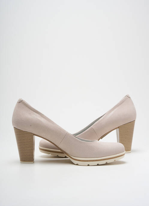 Pantofi cu toc gri MARCO TOZZI femeie