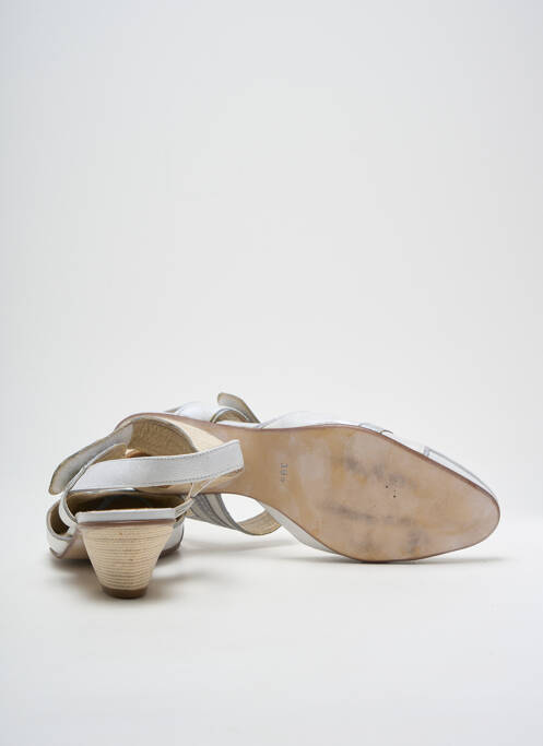 Sandale/Pantofi decupați alb J.METAYER femeie