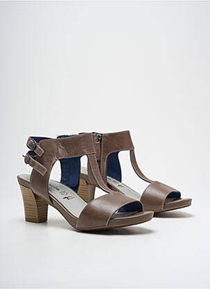 Sandale/Pantofi decupați maro TAMARIS femeie