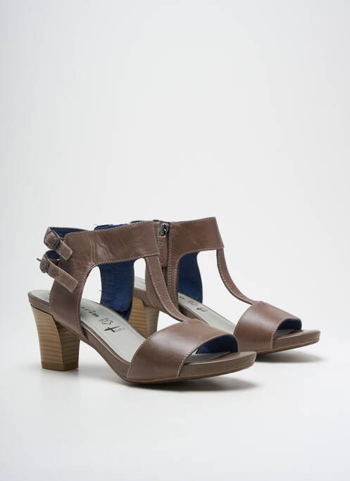 Sandale/Pantofi decupați maro TAMARIS femeie