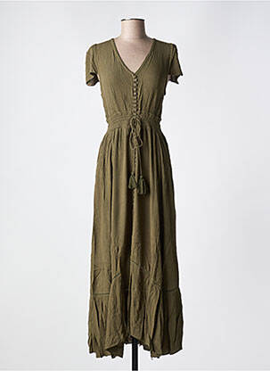 Rochie lungă verde GOA femeie