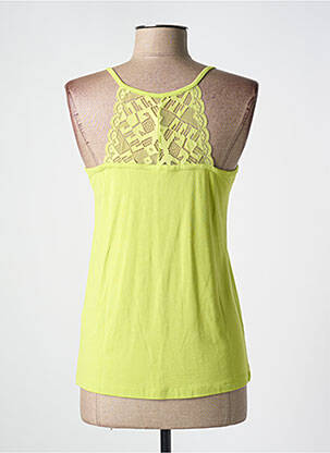 Top elasticitate fără mâneci verde CREAM femeie