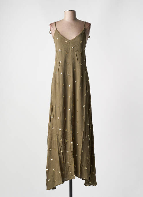 Rochie lungă verde GOA femeie