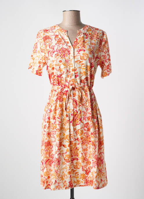 Rochie midi portocaliu CREAM femeie