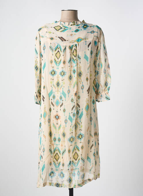 Rochie scurtă bej CREAM femeie