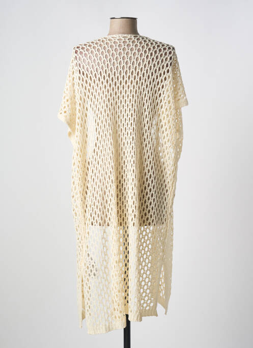 Vestă cu mâneci scurte bej CREAM femeie