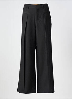 Pantalon larg negru CREAM femeie