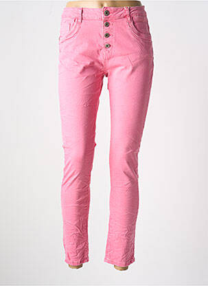 Pantalon 7/8 roz KAROSTAR femeie