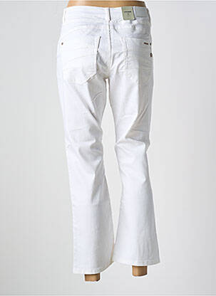 Pantalon 7/8 elasticitate mărime normală alb CREAM femeie