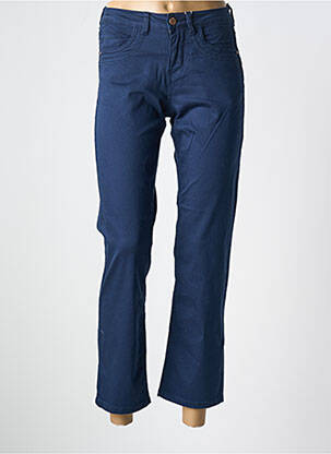 Pantalon 7/8 elasticitate mărime normală albastru CREAM femeie