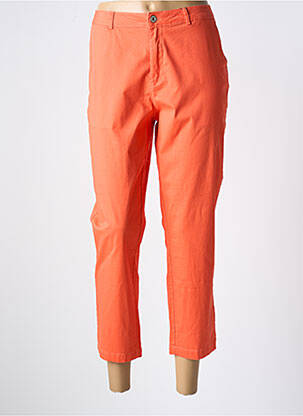 Pantalon chino portocaliu SARAH JOHN femeie