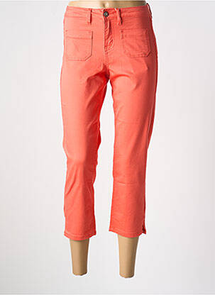 Pantalon trei sferturi portocaliu CREAM femeie