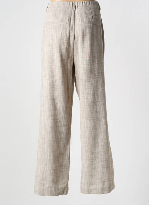 Pantalon larg bej CREAM femeie